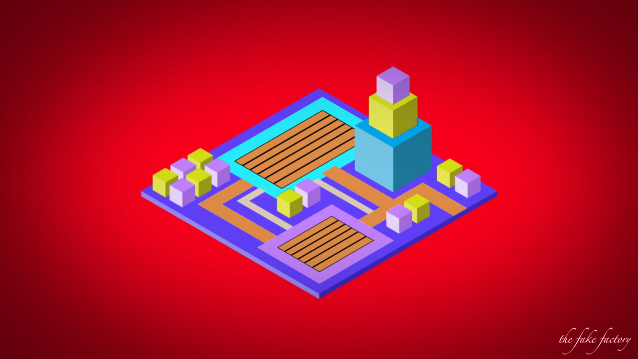 THE FAKE FACTORY MUTANT ARCHITECTURE digital print_23351