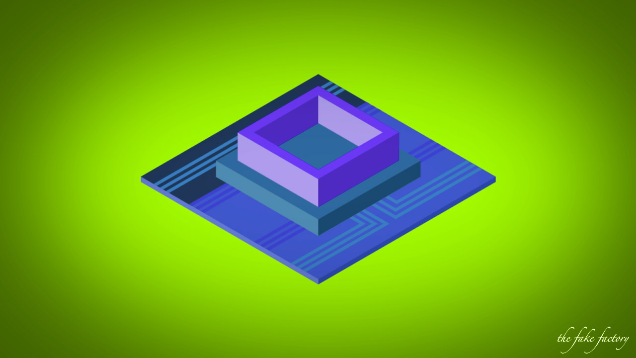 THE FAKE FACTORY MUTANT ARCHITECTURE digital print_23564