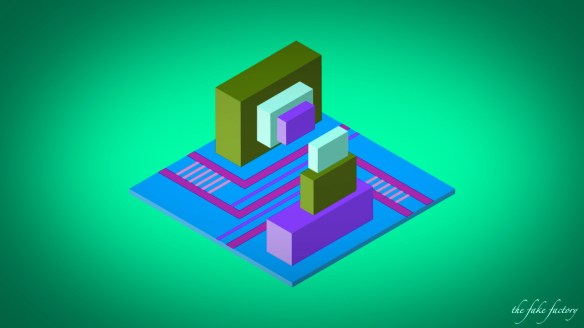 THE FAKE FACTORY MUTANT ARCHITECTURE digital print_23756