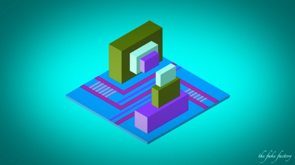 THE FAKE FACTORY MUTANT ARCHITECTURE digital print_23802