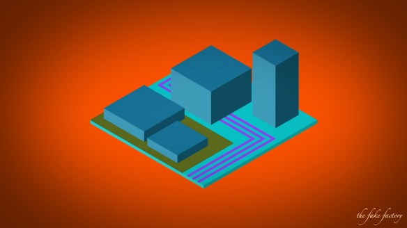 THE FAKE FACTORY MUTANT ARCHITECTURE digital print_25165