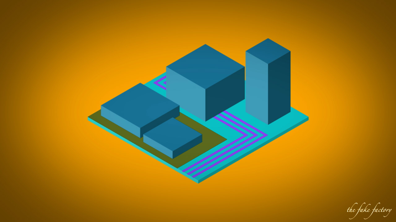 THE FAKE FACTORY MUTANT ARCHITECTURE digital print_25213