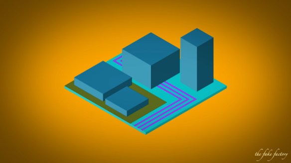 THE FAKE FACTORY MUTANT ARCHITECTURE digital print_25213