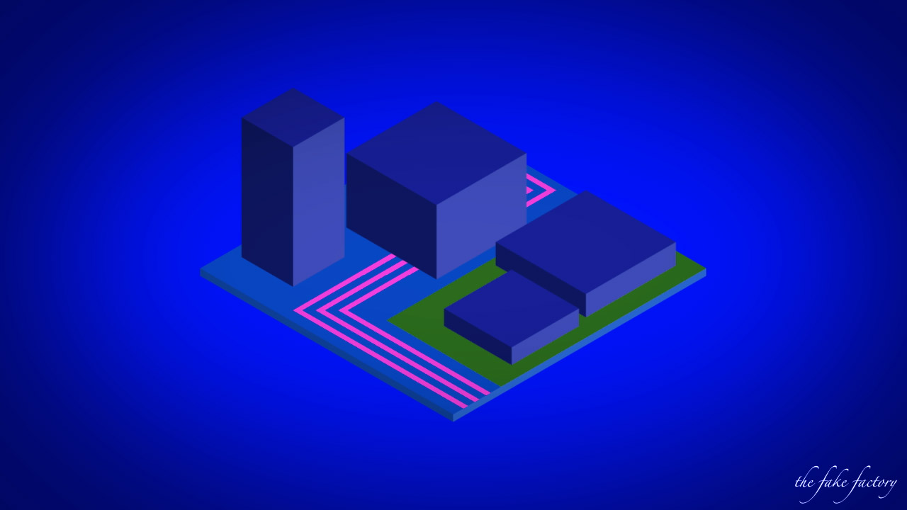 THE FAKE FACTORY MUTANT ARCHITECTURE digital print_28314