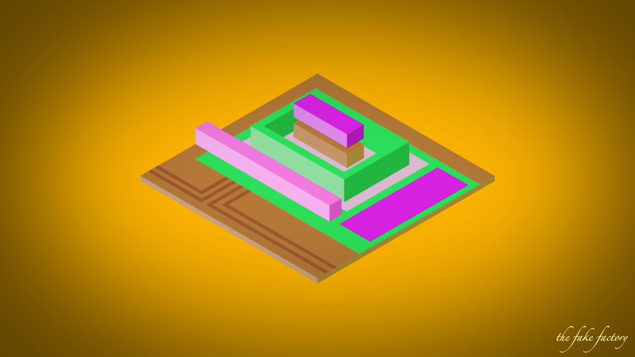 THE FAKE FACTORY MUTANT ARCHITECTURE digital print_29596