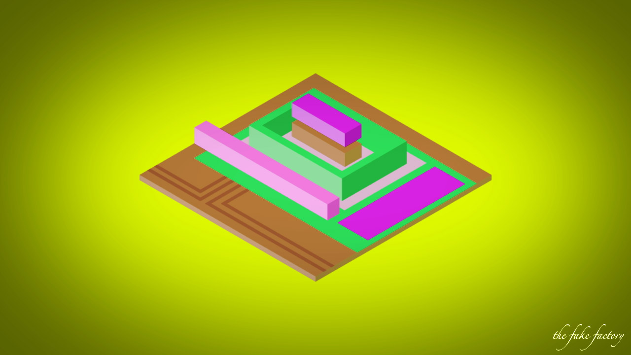 THE FAKE FACTORY MUTANT ARCHITECTURE digital print_29654