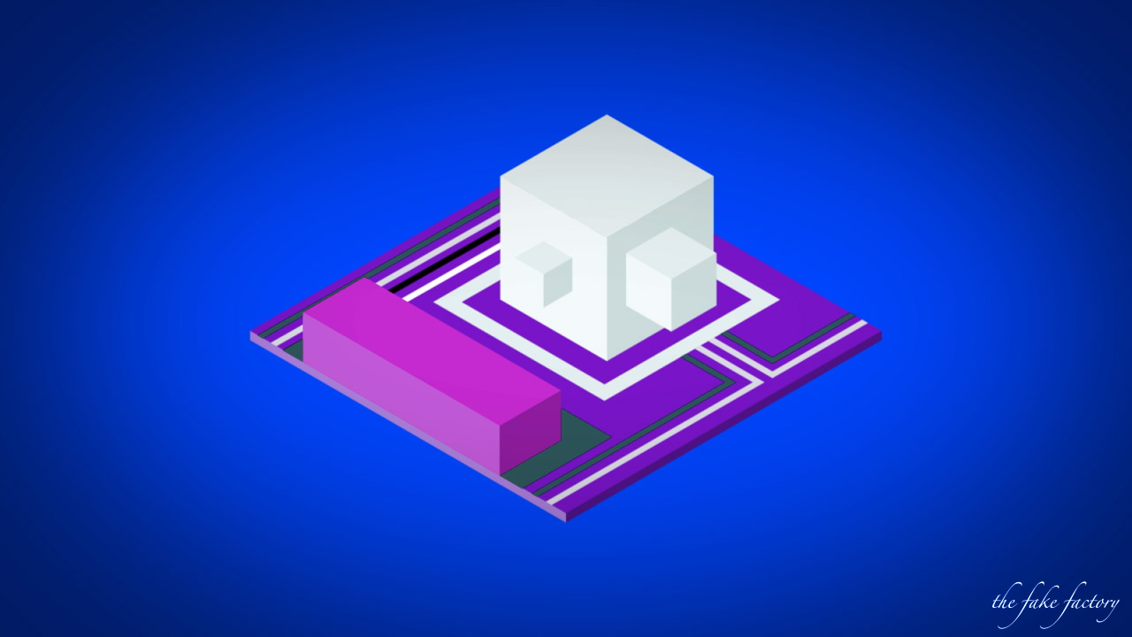 THE FAKE FACTORY MUTANT ARCHITECTURE digital print_30035