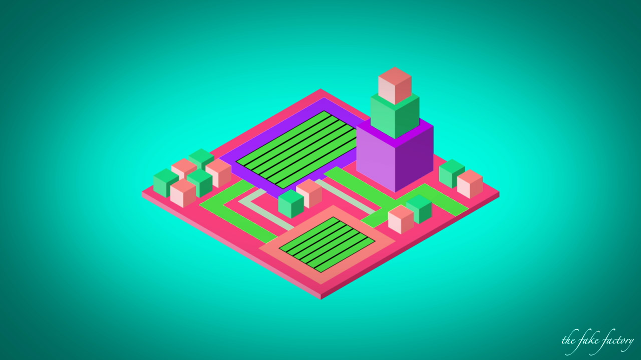 THE FAKE FACTORY MUTANT ARCHITECTURE digital print_30788