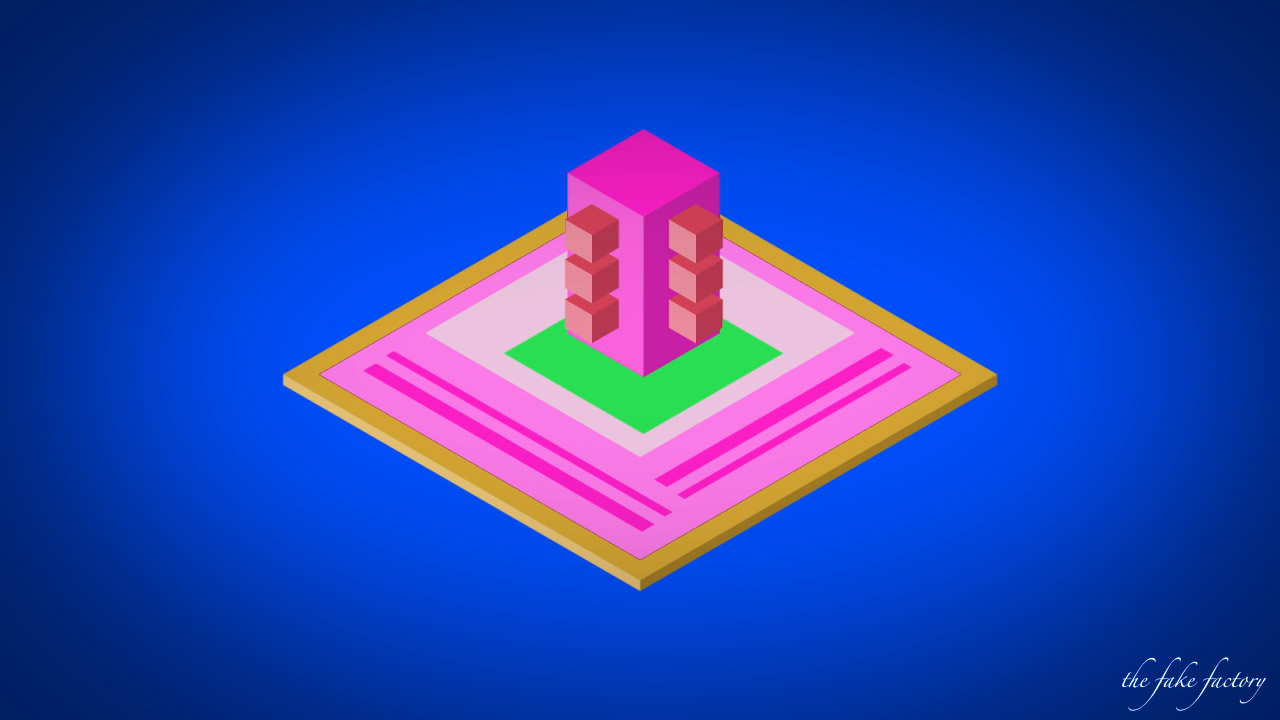 THE FAKE FACTORY MUTANT ARCHITECTURE digital print_31779