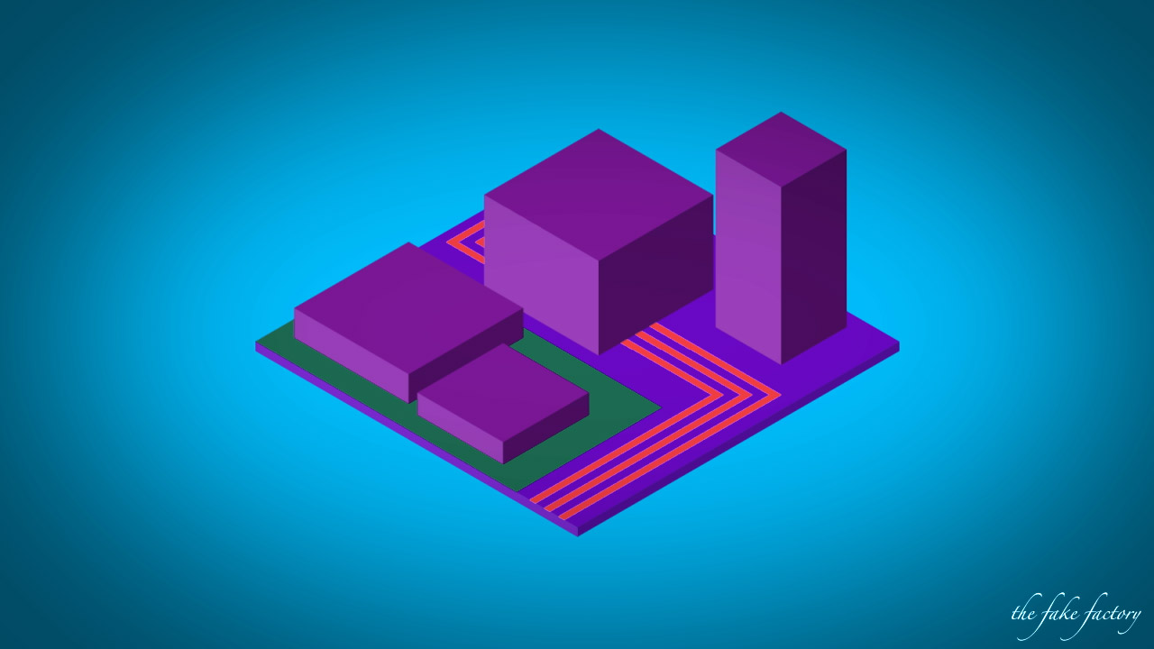 THE FAKE FACTORY MUTANT ARCHITECTURE digital print_32590