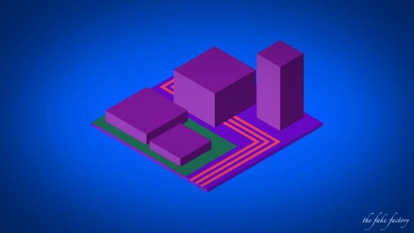 THE FAKE FACTORY MUTANT ARCHITECTURE digital print_32645