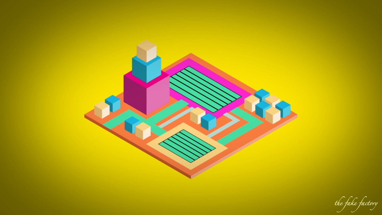 THE FAKE FACTORY MUTANT ARCHITECTURE digital print_34874