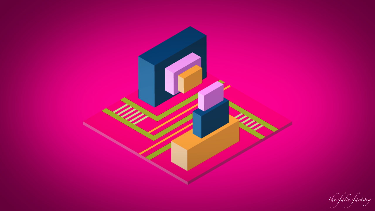 THE FAKE FACTORY MUTANT ARCHITECTURE digital print_35532