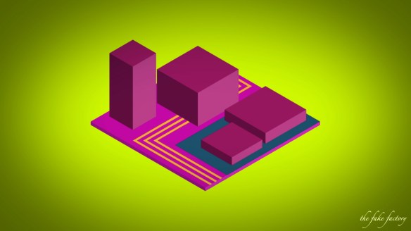 THE FAKE FACTORY MUTANT ARCHITECTURE digital print_35787