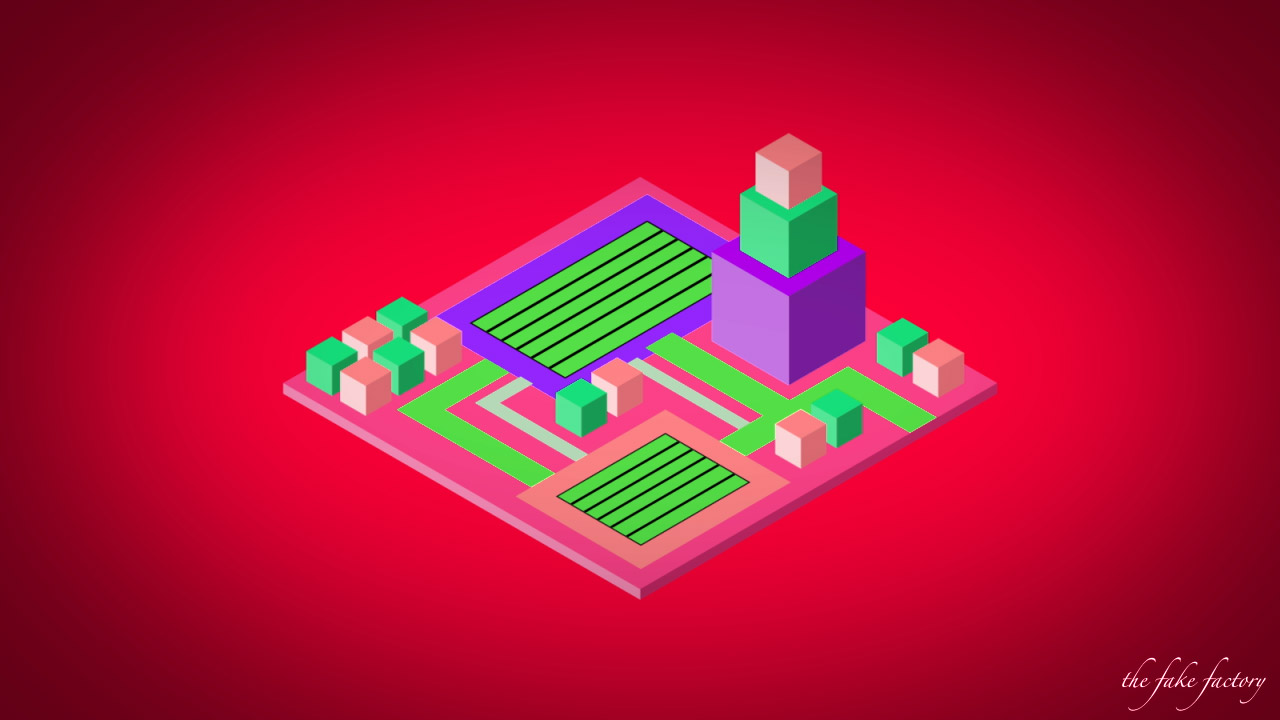 THE FAKE FACTORY MUTANT ARCHITECTURE digital print_38208