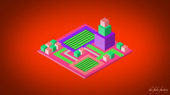 THE FAKE FACTORY MUTANT ARCHITECTURE digital print_38271