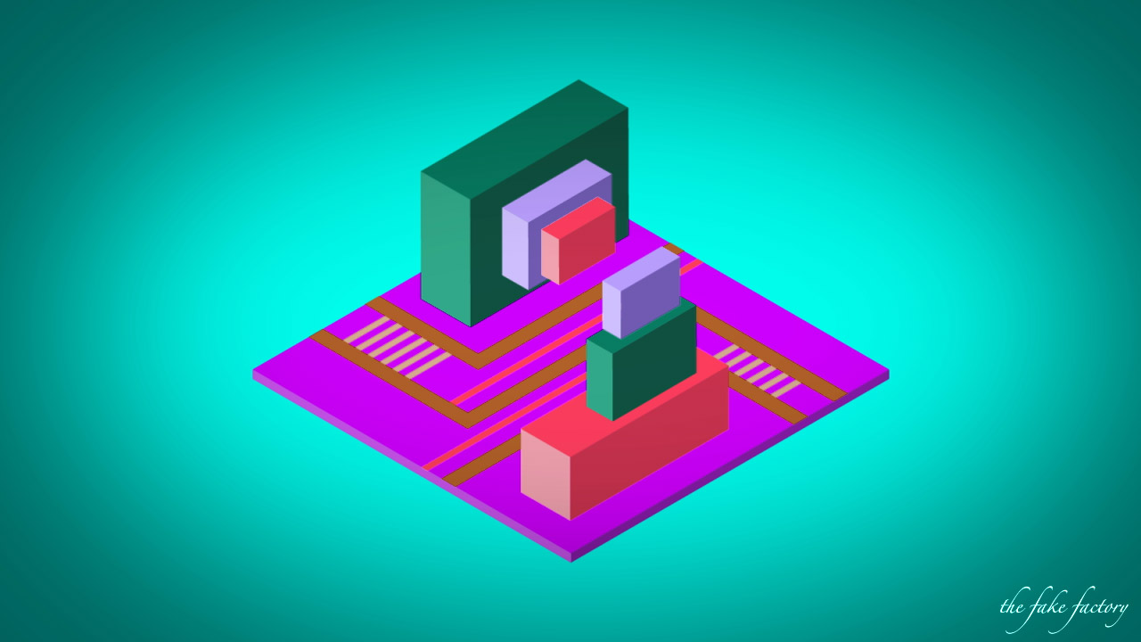 THE FAKE FACTORY MUTANT ARCHITECTURE digital print_38669