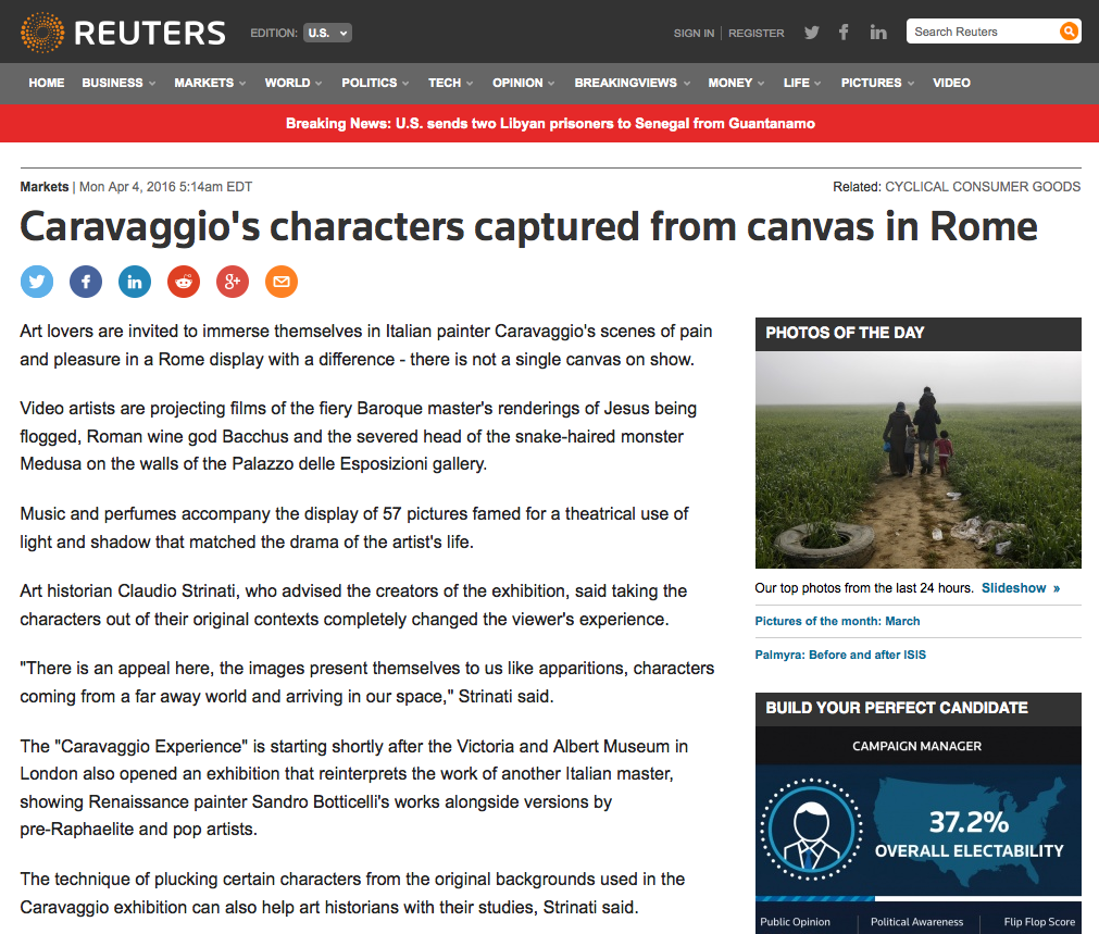 caravaggio experience 101