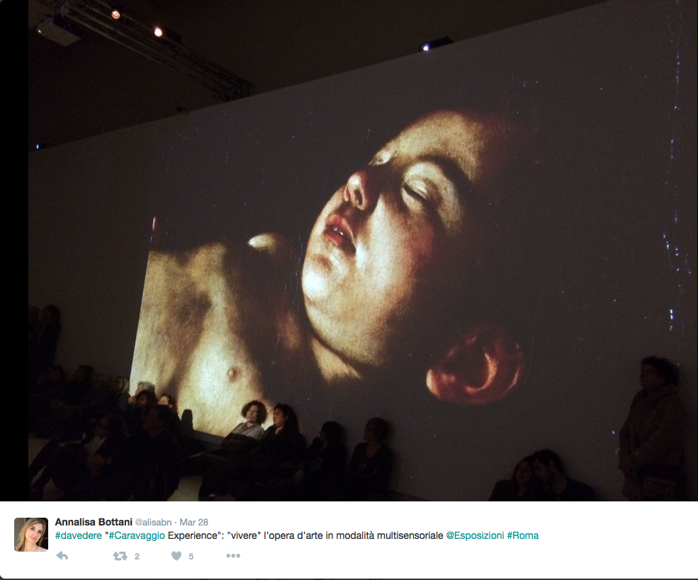 caravaggio experience 110