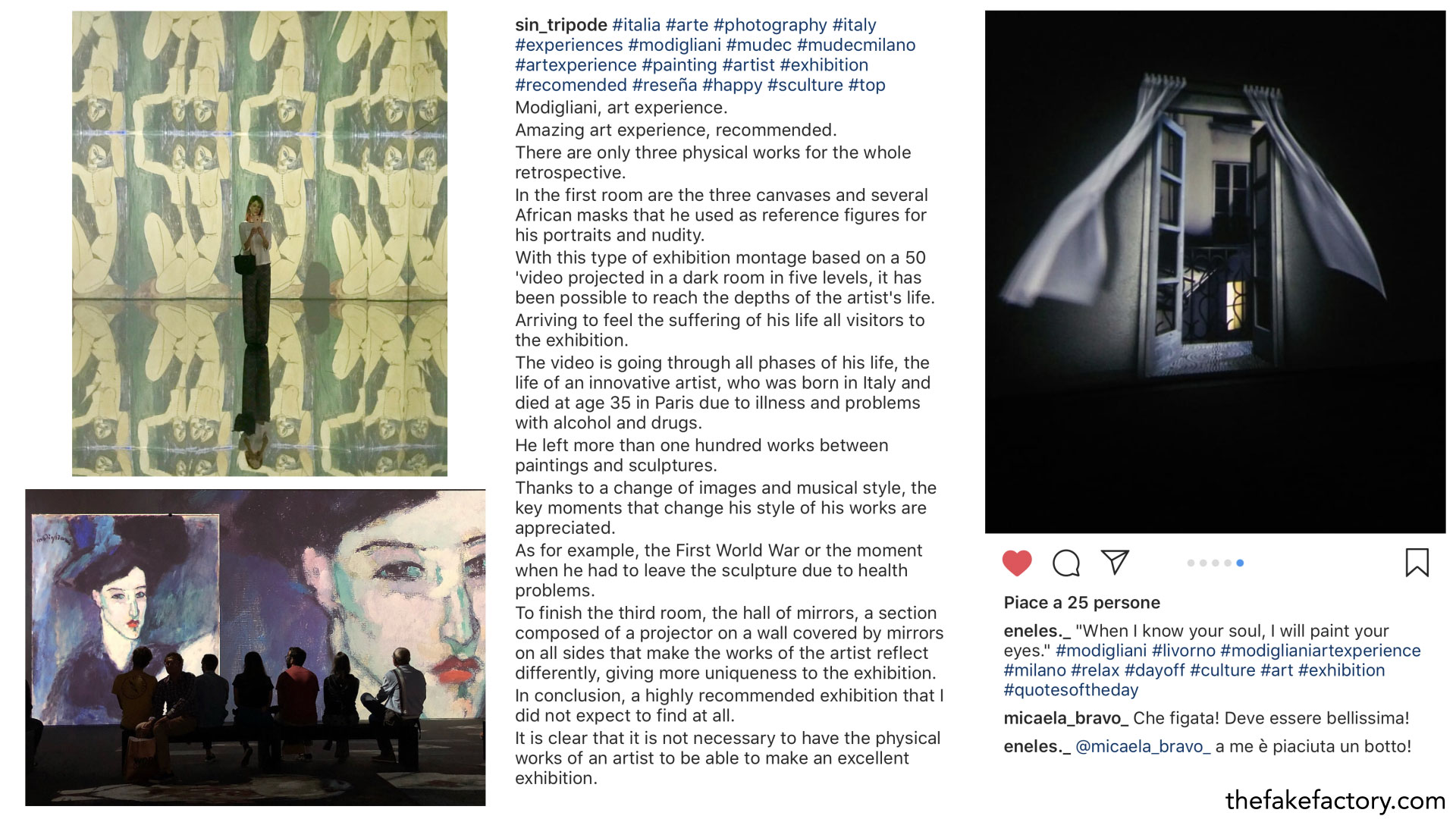 modigliani art experience