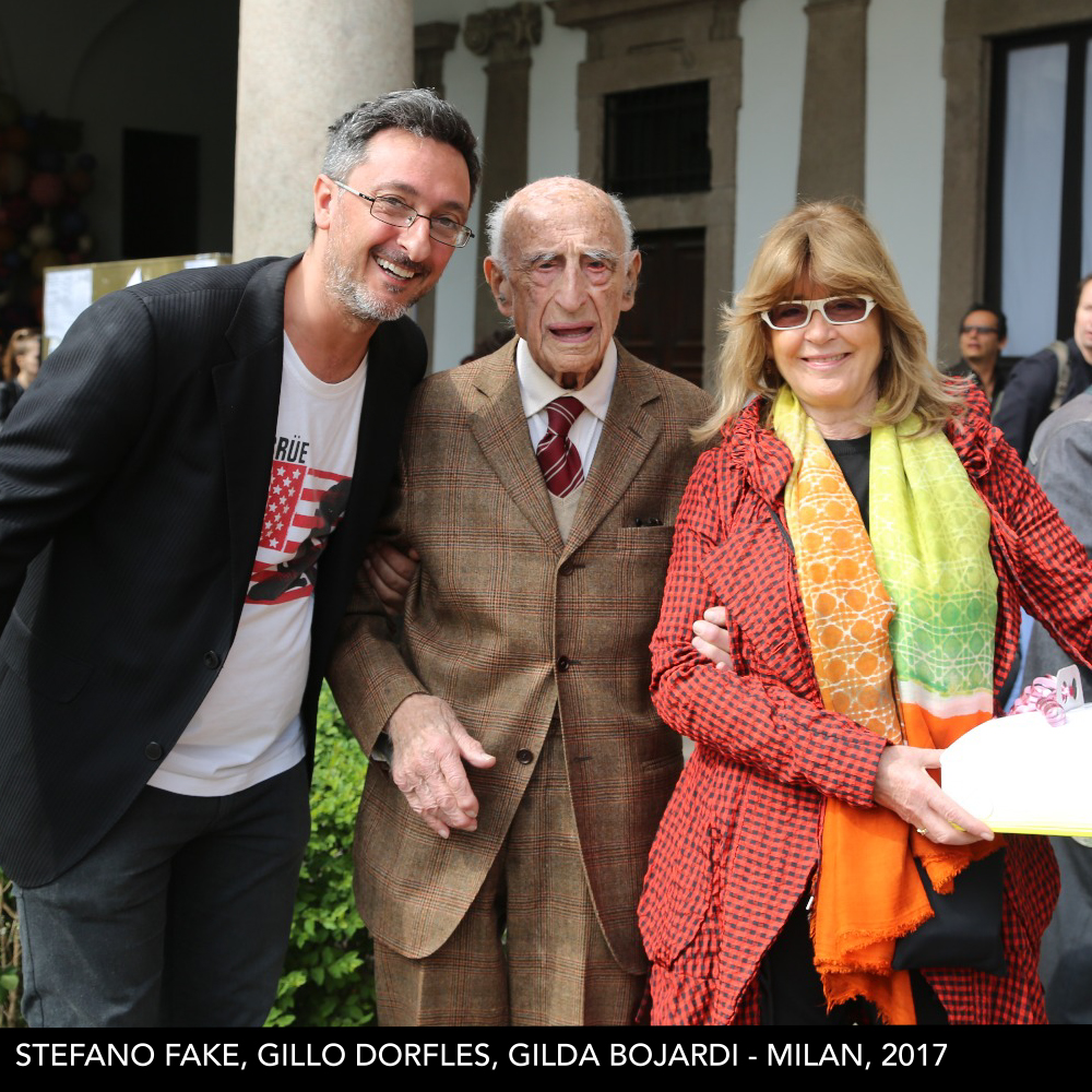 STEFANO FAKE GILLO DORFLES GILDA BOJARDI