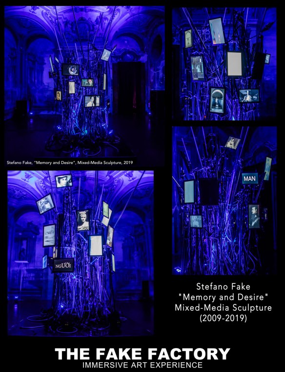 STEFANO FAKE MEMORY AND DESIRE MIXED MEDIA SCULPTURE 2019